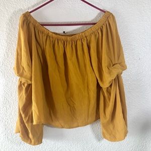Charlotte Russe off the shoulder blouse